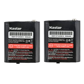 Kastar 2-Pack 53615 Battery Compatible with Motorola Walkie Talkies Two-Way Radio MJ270R, MJ27OR, FRS-4002A 4002A, HKNN4002, HKNN4002A, HKNN4002B, HKNW4002A, KEBT071, KEBT-071 KEBT071A, KEBT-071-A