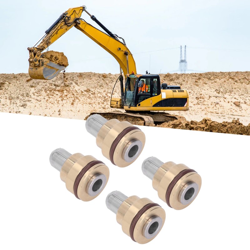 4 Pcs Joystick Pusher Control Valve Standard Excavator Replacement Joystick