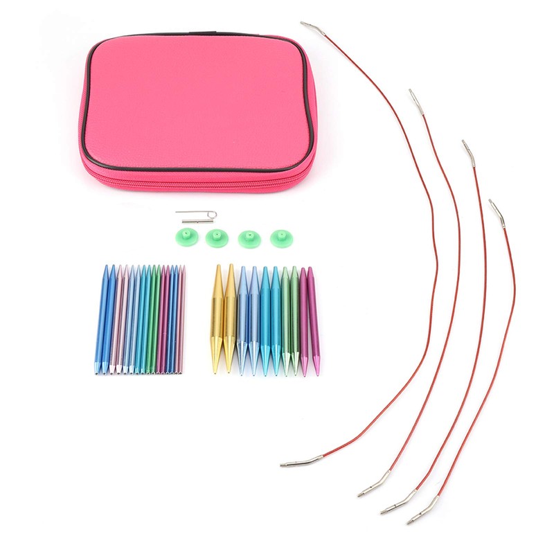 Interchangeable Knitting Needles, Interchangeable Circular Knitting Set, Needle Ring Set,