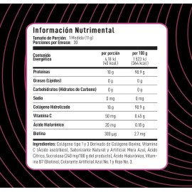 Limitx Nutrition Sexy Colágeno Hidrolizado En Polvo Premium Mora Azul
