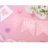 Bow 6 Month Birthday Banner - Bow 1/2 Way To