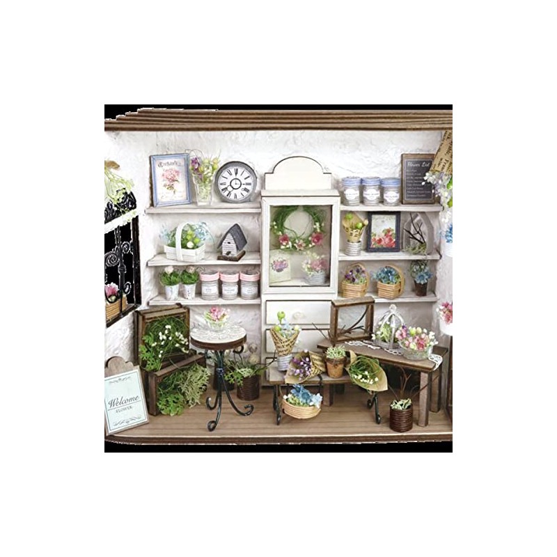 ERUBERU NTR-55 Elbert Miniature Kit Home Decor Miniature House Sakaue