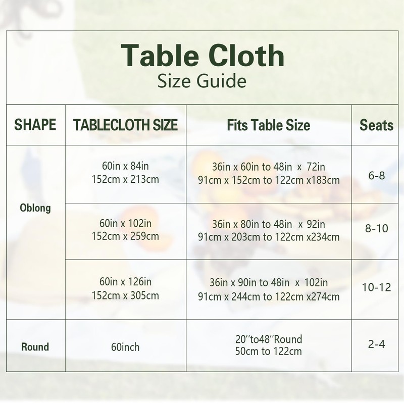Vnituasr 2 Pack White Tablecloths Rectangle, 60 x 102 Inch