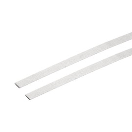 MECCANIXITY 2pcs RF Faraday Foam Gasket/Conductive Foam Strip, 39.4"x0.24"x0.04" (1mx6mmx1mm) for Seal RF Enclosures/RF Shield Box, Covered in High-Shielding Fabric with Adhesive Backing