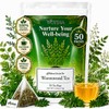 WOTIHA Wormwood Tea Bags, Pure Bitter Herbal Tea, 2.64 oz