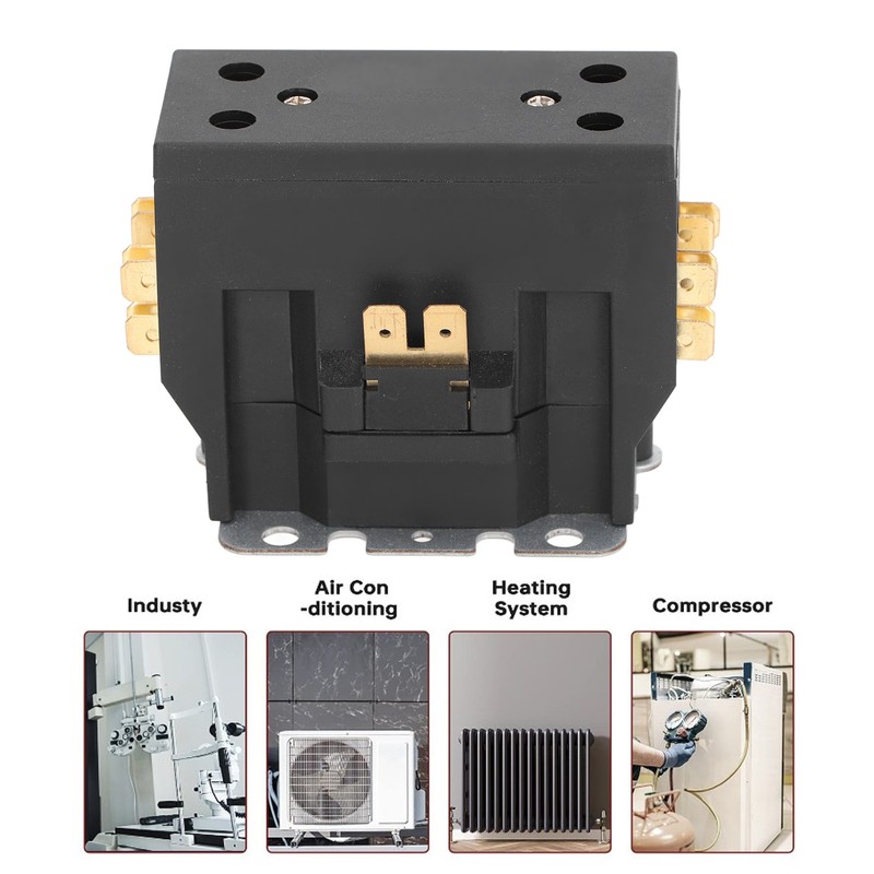 Air Conditioner Contactor Heating Ventilation Air Conditioning Contactor 32A 2P
