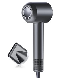 Hair Dryer, 140, 000 RPM High Speed Blow Dryer for Fast Drying, Negative Ionic Hair Dryer for Hair Care Black