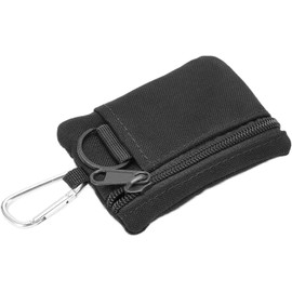 Bolsa Táctica Molle con Mosquetón Bolsa para Exteriores EDC Molle Cartera EDC Molle para Exteriores Mini Estuche Portátil para Tarjetas de Llaves Bolsa EDC Monedero Hombre Riñoneras para Senderismo