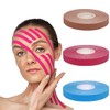 HAMKU 3 Stück Face Lifting Tape,Gesichtstape Gegen Falten Patch,Myofasziales Gesichtstraffungsband,Anti