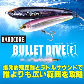 DUEL F1223-HPI Hard Core Bullet Dive 6.7 inches (170 mm) Floating [Fishing Gear, Fishing Gear, Saltwater Fishing] Pink Sardine