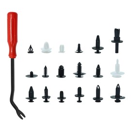 421 PCS Auto Clips Car Retainer Body Clip Push Kit Plastic Fasteners Rivet Kits Door Trim Panel Clips for Most Ford GM Toyota Honda Chrysler