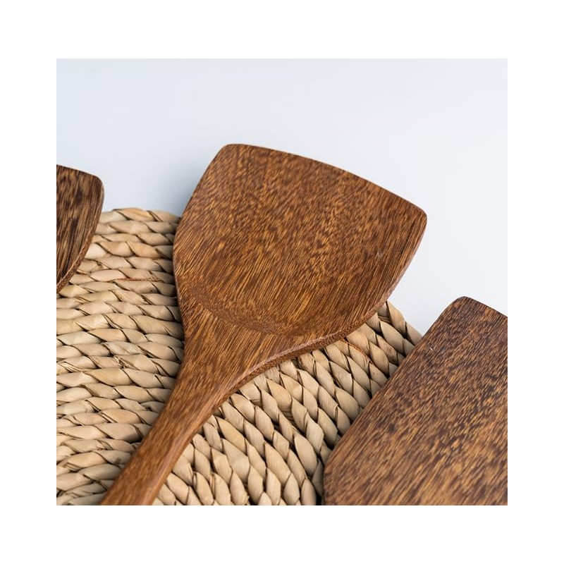 Long Handled Wooden Spatula Kitchen Spatula Cooking Spatula