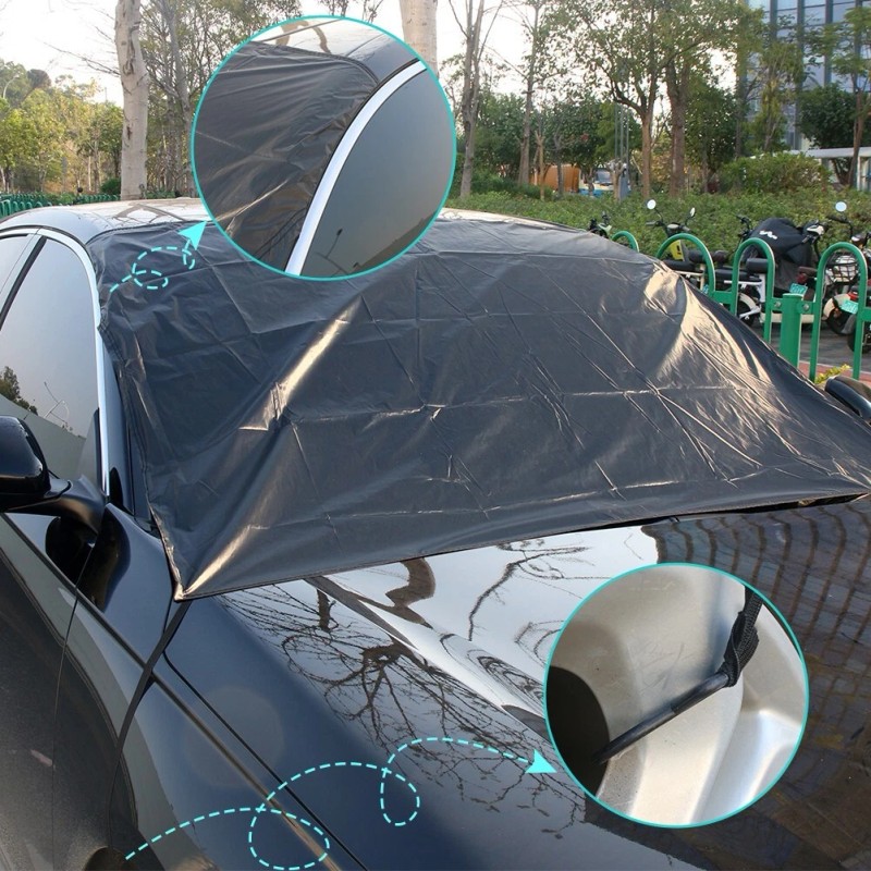TSUINZ For Ford Foldable Car Windshield Front Window Sun Shade