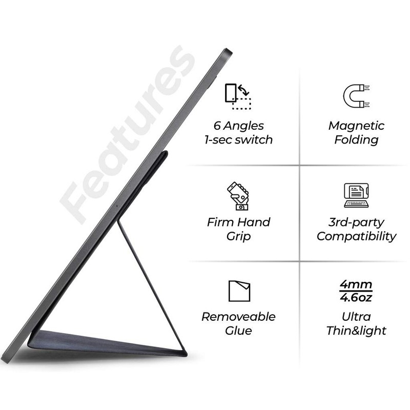 MOFT Adhesive Invisible Slim Tablet Stand, Most Adjustable, Compatible with