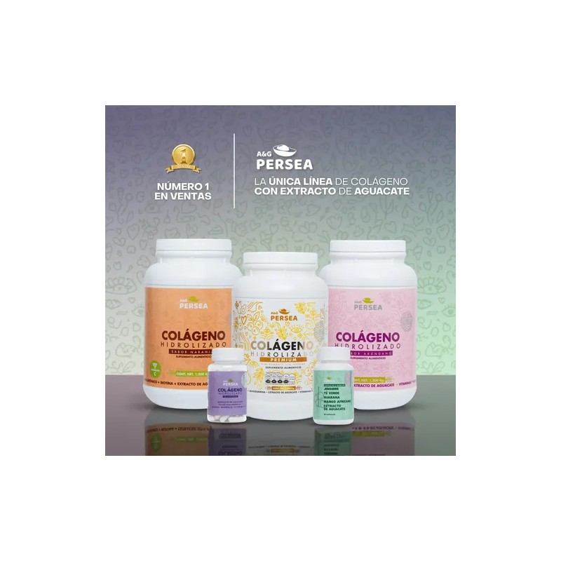 Ag Persea- Colageno Hidrolizado Premium 1.2 Kg-sin Sabor