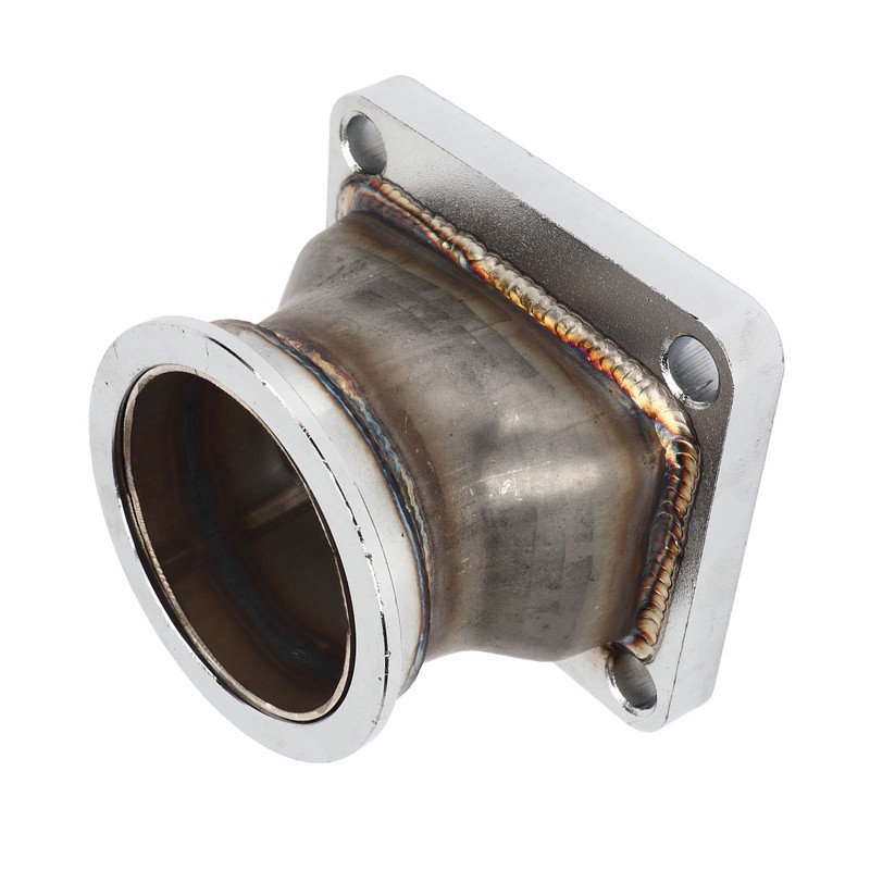 2.5in V Band Flange Adapter Stainless Steel Rustproof Long Lasting