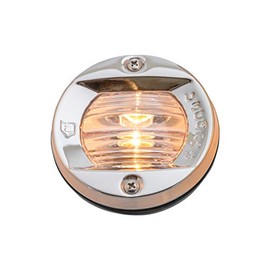 attwood 6356D7 Round Incandescent Marine Boat 3-Inch Flush Transom Light with 7.5-Watt Lamp