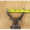 MIDWEST CRAFT HOUSE 6 Rustic Elk Deer Moose Head Hooks