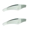 Gravidus Set of 2 Stainless Steel Fish Bone Tongs