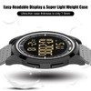 GOLDEN HOUR Ultra-Thin Minimalist Sports Waterproof Digital Watches Men with