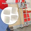 4 Pack 44-96-0140 Panel Saw Roller White for 6480 6480-20,