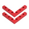2Pcs 90 Degree Positioning Squares Aluminum Alloy Right Angle Clamps