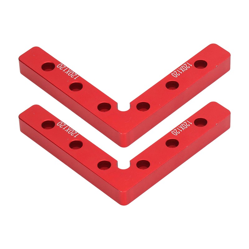 2Pcs 90 Degree Positioning Squares Aluminum Alloy Right Angle Clamps