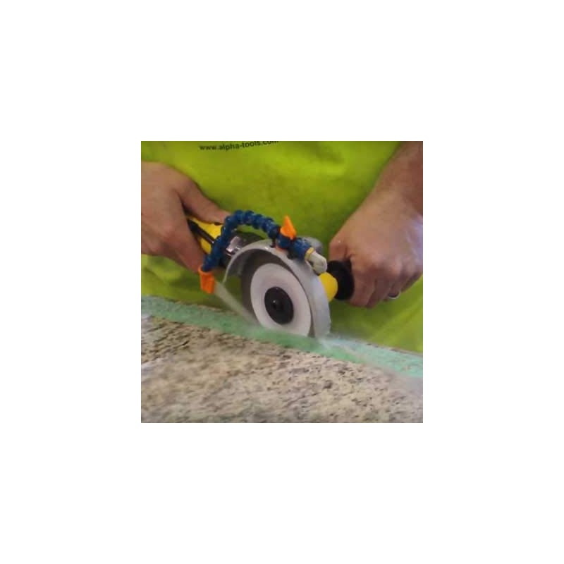 Alpha Wet Blade Cutting Kit 6" (Converts A Dry Grinder