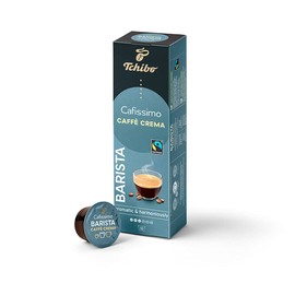 Tchibo Cafissimo Caffè Crema Barista Coffee Capsules, Pack of 10, Sustainable & Fair Trade