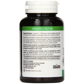 Natural Factors Bromelain 500 mg 90 caps