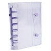 A7 Transparent Color PVC Binder Notebook Refillable Photo Album Sticker