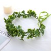 Shamrock Headpiece Shamrock Garland Headpiece Leaf flower Crown Headband Wedding