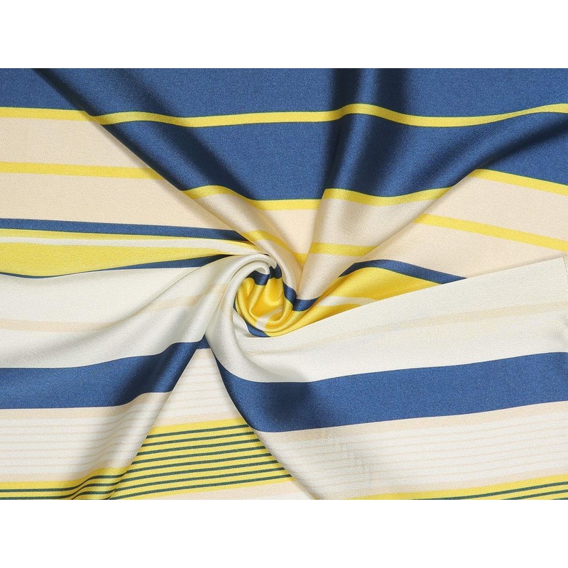 Allegra K Women's Striped Scarf, Neckerchief, Square Scarf, Hair Decoration,