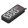 Multifunctional OBD2 HUD Head-Up Display Alarm Reminder, Clear Backlight, High