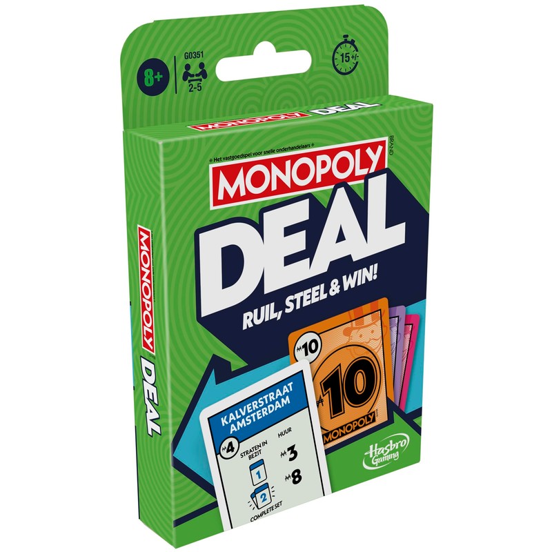 Monopoly Deal Dutch Version Card Game