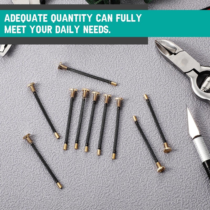 10 Pcs Lighter Replacement Repair Kit, Each Piece Includes Spring