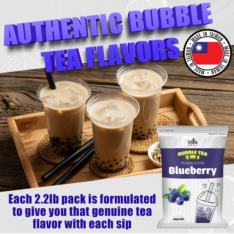 Fusion Select 2.2lb Boba Tea Powder Thai Tea Mix Flavored