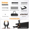 Qoolfoto 5x8ft Black and White 2in1 Revisible Photo Backdrop with