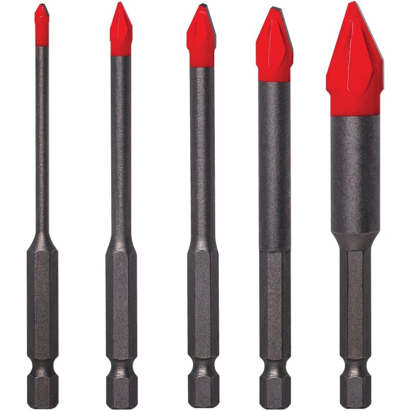 Diablo Hard Tile & Stone Carbide Tipped Drill Bit Set