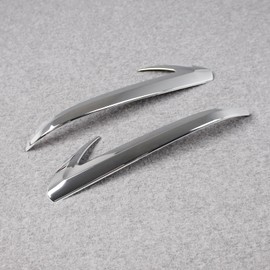 Beautost for Toyota Camry 2024 2025 2026 Rear View Mirror Side Molding Cover Trims Chrome (Style A)