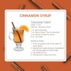 Monin - Cinnamon Syrup, Sweet and Spicy Taste of Cinnamon,