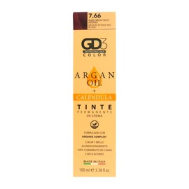 GD3 Tinte en Crema Permanente 7.66 Rubio Medio Rojo Intenso 100Ml