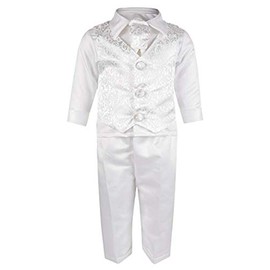 Baby Boys Christening Outfit , White, 0 - 3 Months