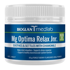 Bioglan Buy Bioglan Medlab Mg Optima Relax Jnr. 60g Online