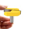 Eyech 1/2" Cleaning Bottom Router bit Carbide Cutter Woodworking Tool