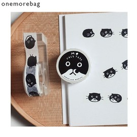 ONEMOREBAG Masking Tape - Mo Face 1ea