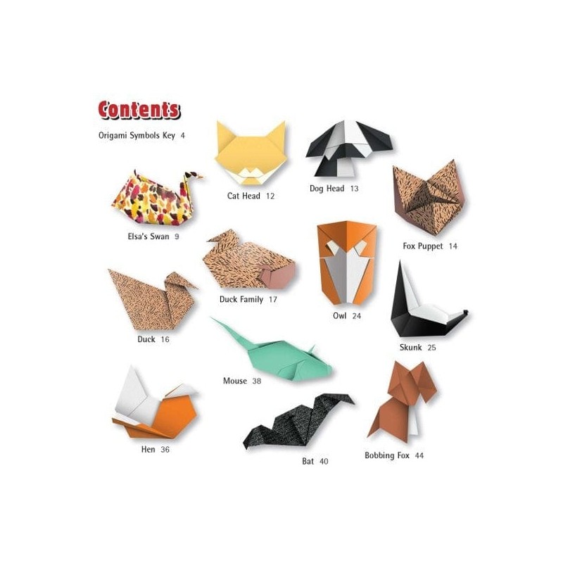 Books Origami Animals Kit