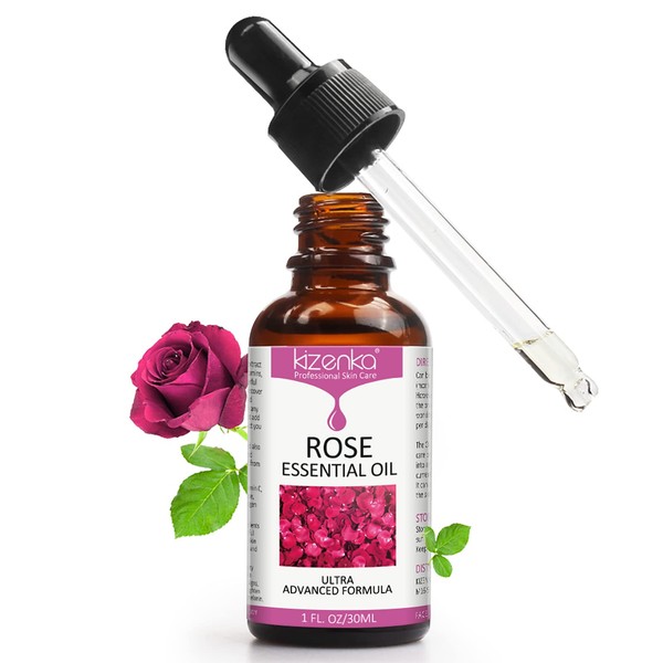 Rose Essential Oil, Face Rose Oil, Moisturizer Rose Oil, Anti Ageing & Anti Wrinkle Serum, Rose oil for Face, Skin Care - 30ml