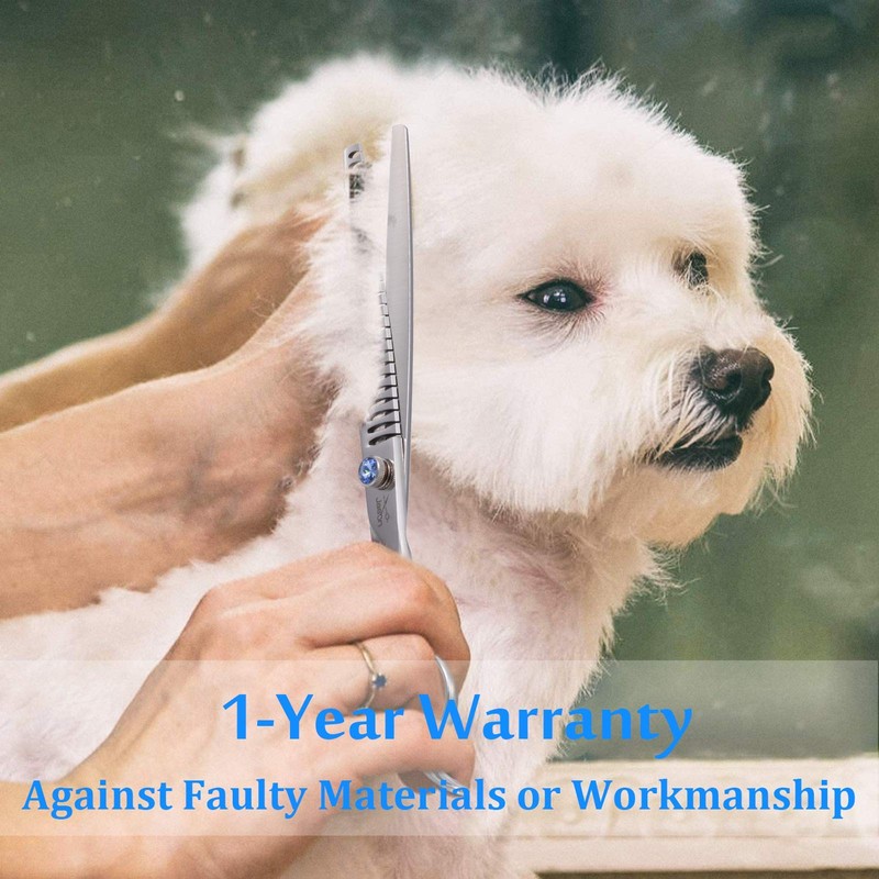 JASON 8" 26 Tooth Chunkers Shears for Dogs Ergonomic Cats