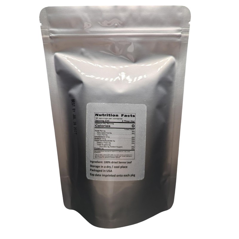 Senna Leaf - Senna alexandrina Dried Loose Leaf 100% from